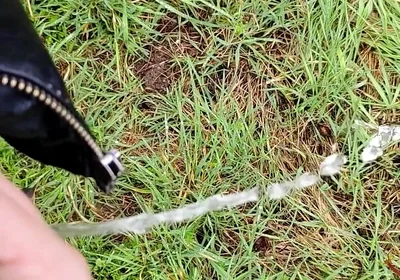 Outdoor Piss in the Rain
