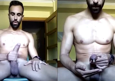 Jerking off for a Fan and Cumming a Lot