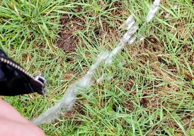 Outdoor Piss in the Rain