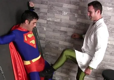 Superman Gets Ballbusted