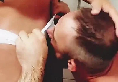 White Speedo Bareback Fun in the Locker Room Showers