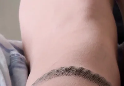 Sightseeing Flight of the Camera Over the Pantyhose