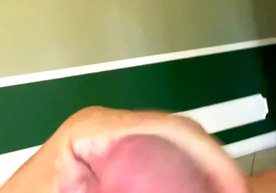 Cumming in the Living Room