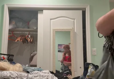 Sissy changing outfits