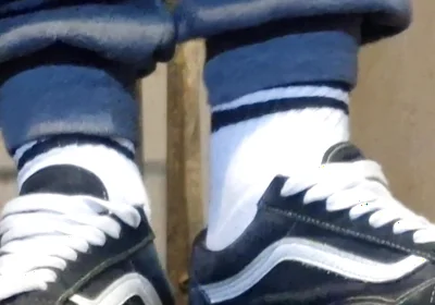 My Vans Skate Shoes and White Socks a Compilation of Videos Where I Play with Them.