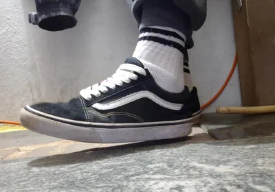 My Vans Skate Shoes and White Socks a Compilation of Videos Where I Play with Them.