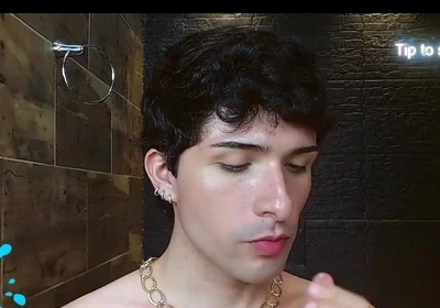Glutton Eating While Having Sex and Masturbating Naked on Camera