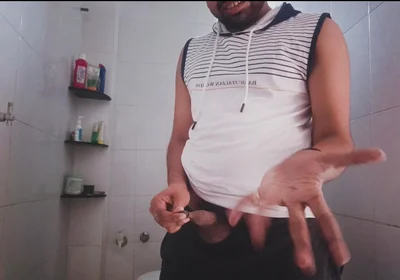 Watching fucking hard porn at home alone and then peeing long