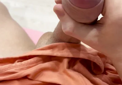 POV Cumming on Underwear