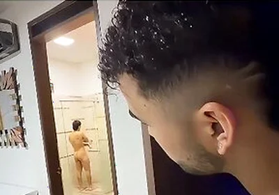 I Surprise My Stepbrother-in-law In The Shower And Fuck Him While My Stepsister Is Not At Home