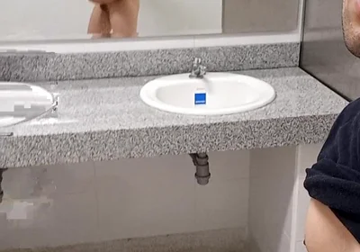 Fetish Bathroom Golden Rain Shower Cum