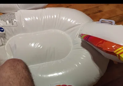 Deflating My Inflatable Unicorn with My Feet