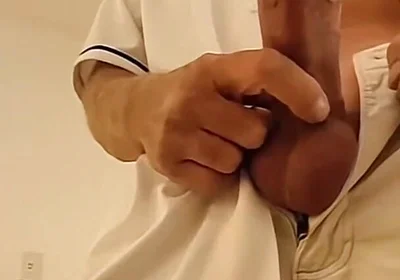 Big Cock Baseball Home Run Cumshot