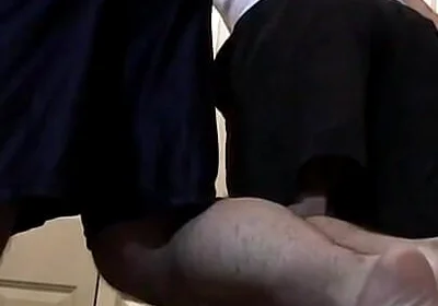 Sock Thief Allowed to Cum