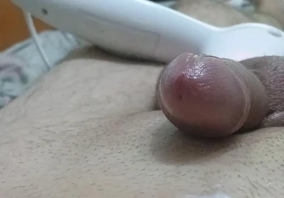Handjob with a Vibrator