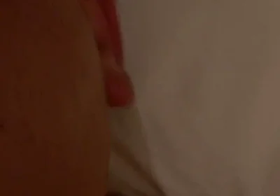 POV Nude Jerk off in Bed Wearing Sunglasses and Yawning