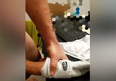 Vocal Stepdad Plays & Fucks Sock For His Fans