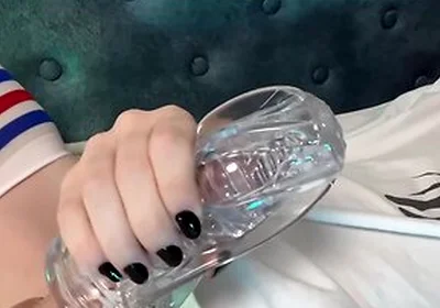Cute Femboy Plays With A Fleshlight