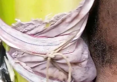 Masturbator Have Back Again with a Plantain Cum Hot
