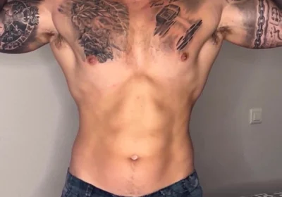 My Big Cock Cums in Military Outfit with No Touch