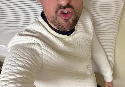 Hot Stepdaddy Showing off Big Cock