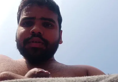 Watching an Fucking Hot Video with Full Feel of Fun on Terrace