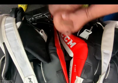 Jerking off in the Hockey Change Room