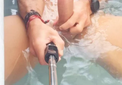 Hot guy Jacuzzi Masturbation Compilation – Spitting on His Big Cock in Multiple Locations
