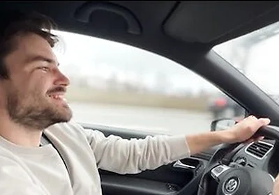 Almost Crashed The Car When I Jerked Him Off And Tortured Him After His Orgasm