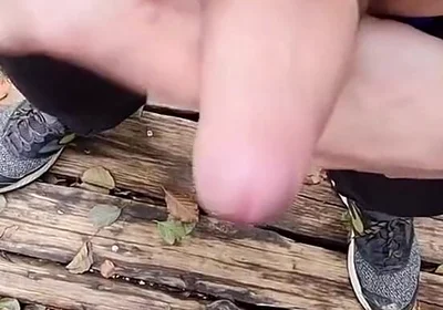 Getting Fuck in Cruising Area and Swallow Stranger Cum