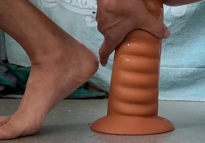 I Sit on Big Dildos