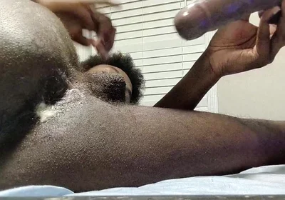 Addicted to BBC Dildo Creamy orgasms