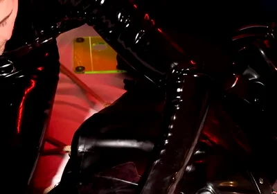 Electro Torment and Edging in Rubber Bondage (4k)