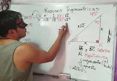 16 Trigonometry: 45 Angle - Trigonometric Ratios