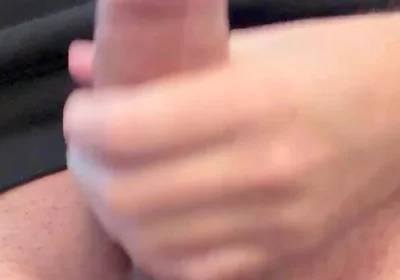 Office Cock Dripping Precum