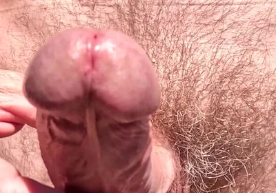 Big Uncut Cock Naked Outdoor Close up Masturbating, Edging, Cumming - Rockardglans 212