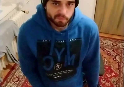 Cumshot in My Room in the Palm of My Hand in a Winter Hat