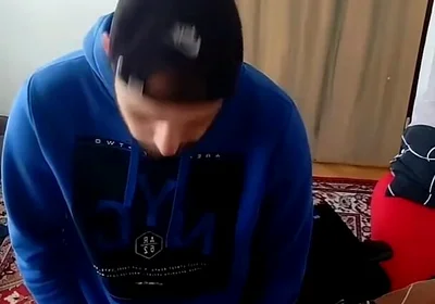 Cumshot in My Room on a Tablet.