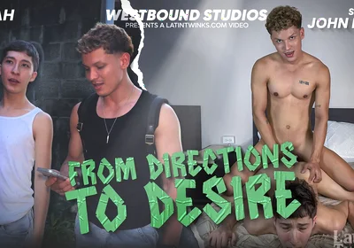 Wet Towel and Hard Cock: John Bleck Gets Lost and Noah Invites Him to Fuck