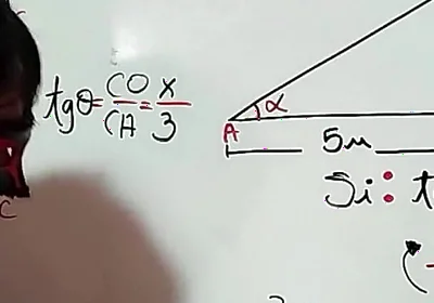 27 Trigonometry Calculate the Height and Area of the Triangle - Sexual Mathematics - Azaghal Soul
