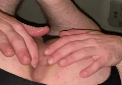 Anal Play After I Get My Virgin Hole Bald and Crossdress