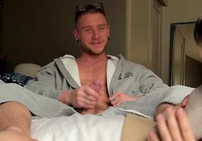 Nick Charms Worships Colt Spence With Ass Sniffing Feet Licking And Dick Sucking