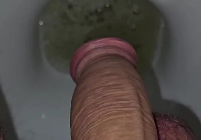 Me Pissing in the Toilet - Closeup Cock POV