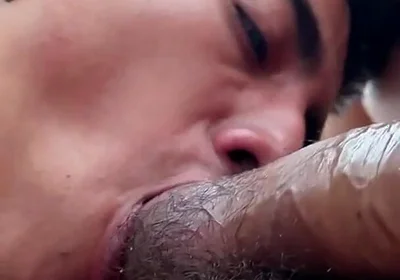 Then Sniffs First, Then Swallows