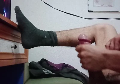 Masturbation and Cumshot with Hot