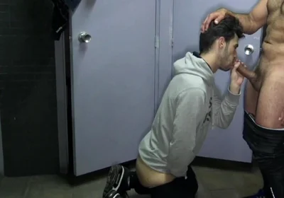 Fucked Raw in Public Toilets