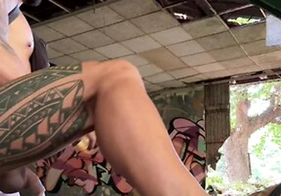 Almost Caught In Abandoned Building Public Outdoor Fucking My Self With Dildos Jona Ortiz Ortizjona
