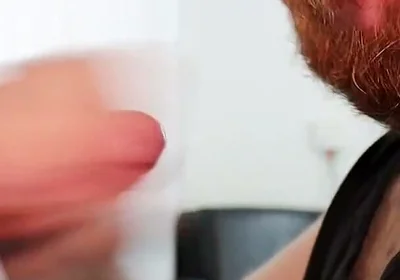 Fat Cock Gloryhole Blowjob