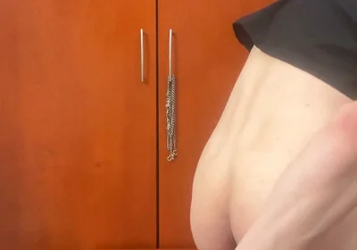 Cute Twink and Big Toy