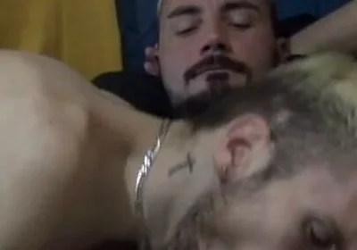 Slut Creampied by His Friend Big Dick